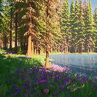 Aetherveil Doğa ve Orman Biyomu